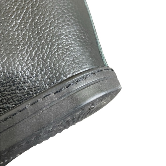 Badura Wedge Black Leather Boots - Picture 10 of 10